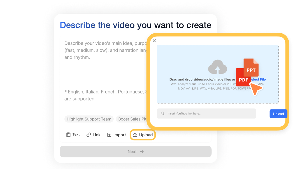 School administrator using an AI video creation tool for education administrators to create a message without hiring a film crew