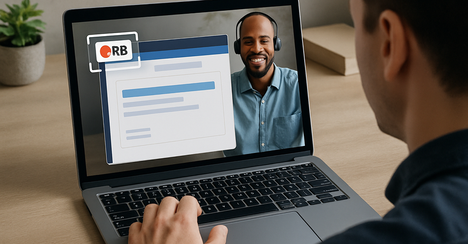 Screen Step Recorder for customer support inviting customers to record their screen for faster troubleshooting and root-cause discovery