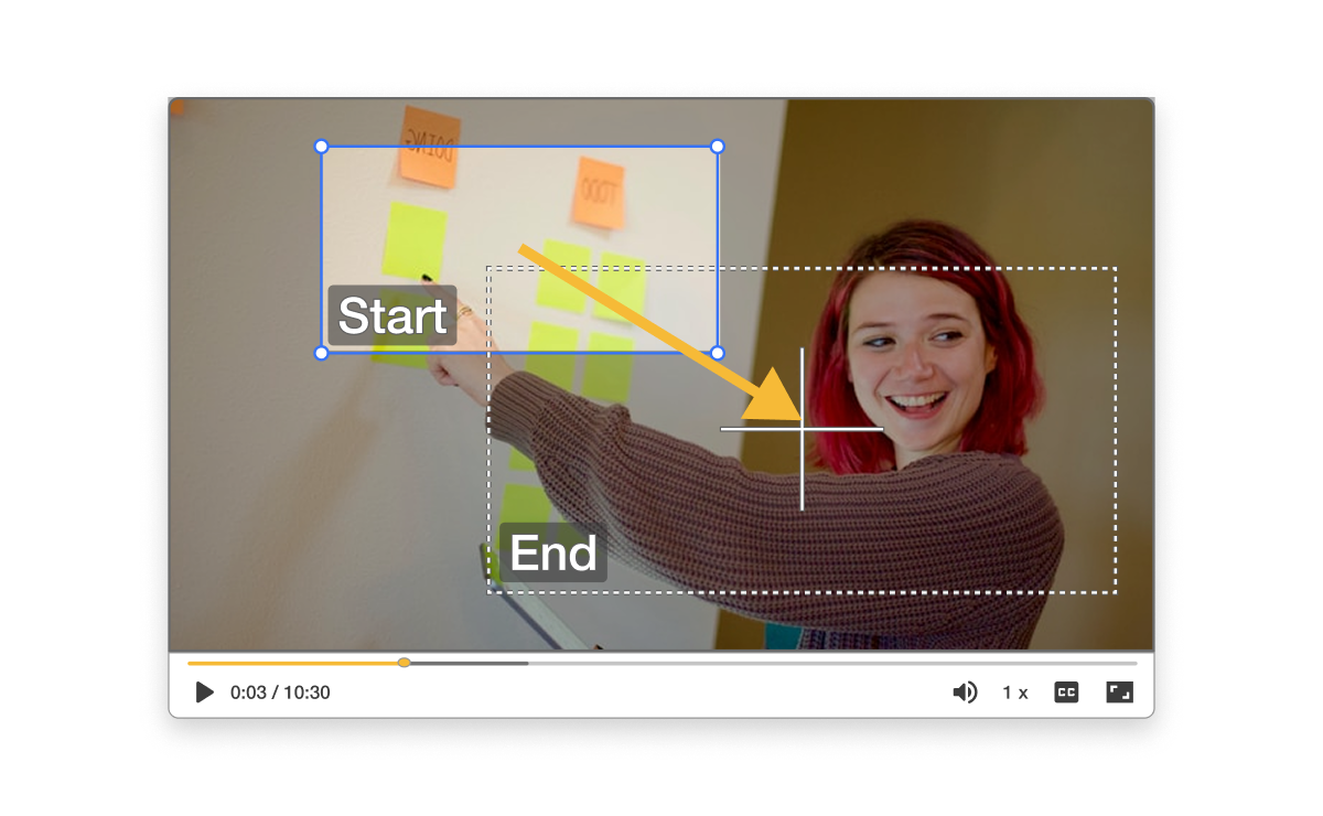 Editing classroom videos with AI video tools for teachers using Ken Burns effect and graphics